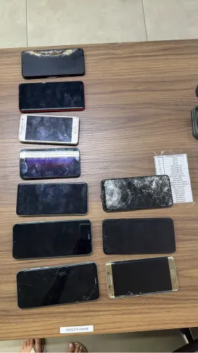 Celulares para retirada de peça 