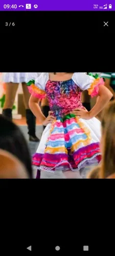 Vestido de caipira
