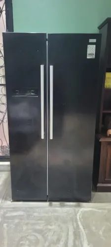 Geladeira Midea side by side 511 litros Preta. Compresor e placa novo