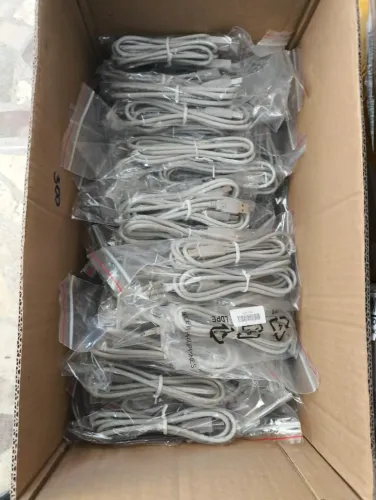 Lote Cabo USB 2.0 para Impressora (Tipo A x Tipo B) ?300 peças