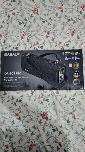 CAIXA DE SOM SABALA DR 908 PRO GRAVES POTENTES.