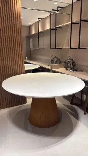 Mesa Redonda - Alto Padrão - 140 cm diâmetro 