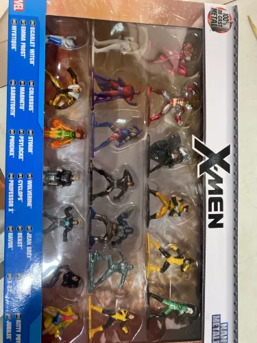 X-Men de metal colecionável 