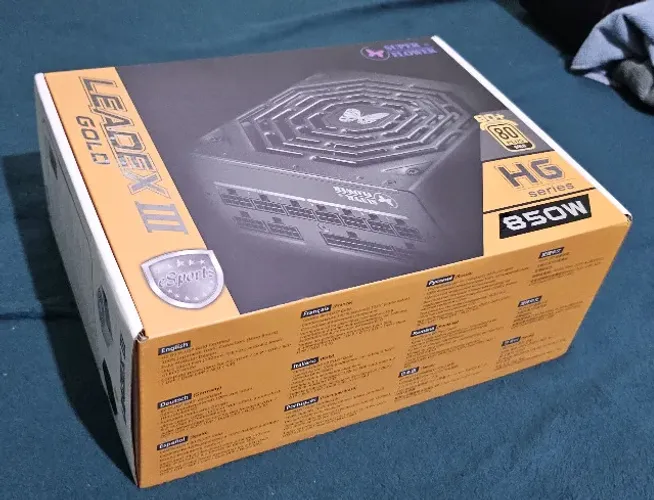 Fonte Super Flower Leadex III 80 Plus Gold 850W