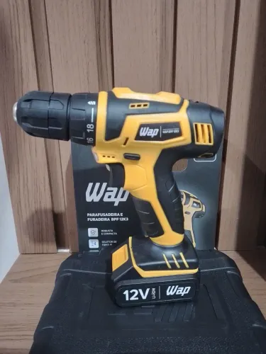 Parafusadeira e Furadeira WAP 12V | Maleta + 13 Acessórios