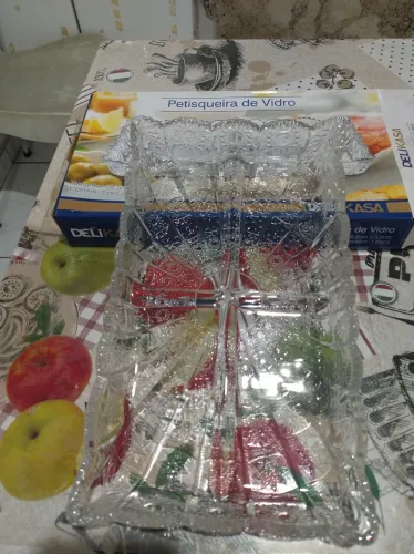 Petisqueira em vidro