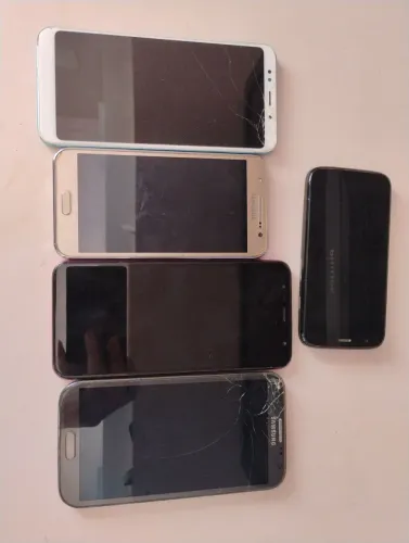 Celulares para retirada de peças - Celulares Samsung, Redmi e Motorola 