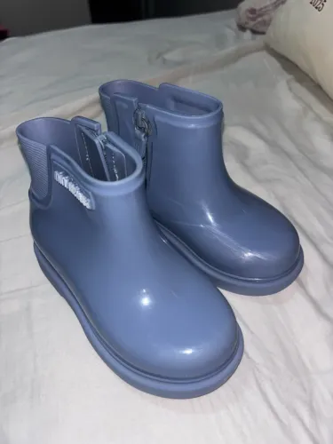 Bota infantil mini Melissa azul TAM 23/24