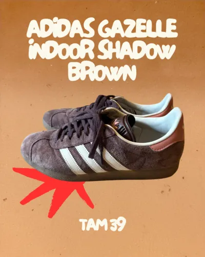 adidas gazelle indoor shadow brown