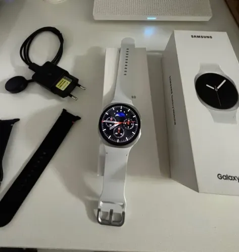 Galaxy Watch8 44 mm - Branco - Bluetooth