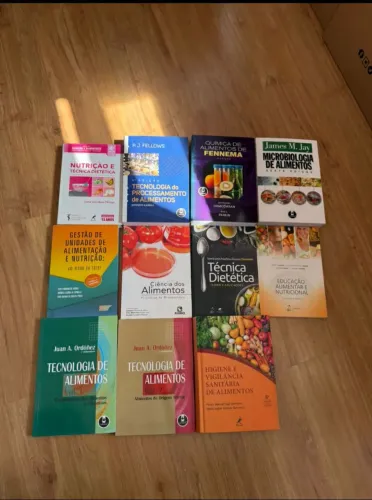 Nutrição coleção de livros 