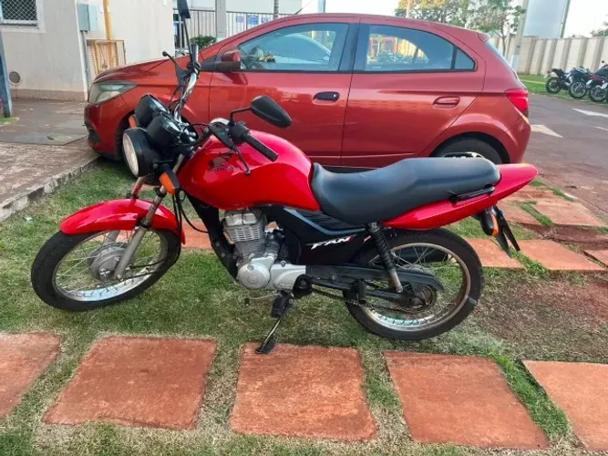 Honda CG Fan 125 es partida eletrica