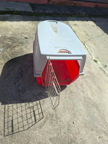 Caixa para transporte de cães grande