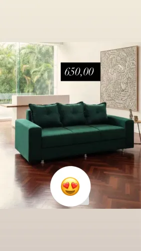 SOFÁ DE 3 lugares entrega grátis ?