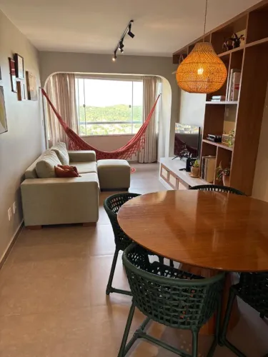 Apartamento Reformado 100% Mobiliado | 3 Quartos + Escritório | Vista Morro do Careca