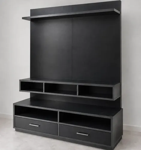 Rack com painel para TV