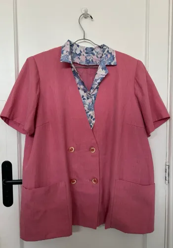 Blusa vintage rosa