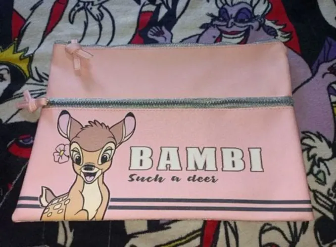 Necessaire bambi Disney rosa