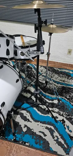 Estante girafa para pratos de bateria