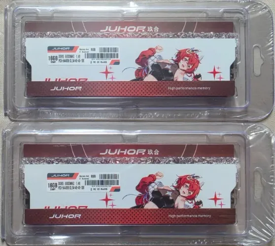 [NOVO] Memória RAM DDR5 32GB (2x16GB) Juhor Stardance RGB 6800MHz CL34