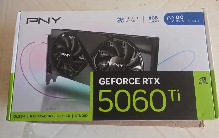 RTX5060TI 8GB Lacrada com Garantia