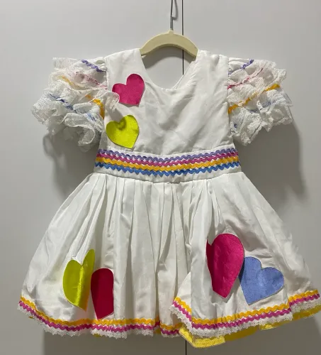 Vestido Infantil menina 1 ano | São João