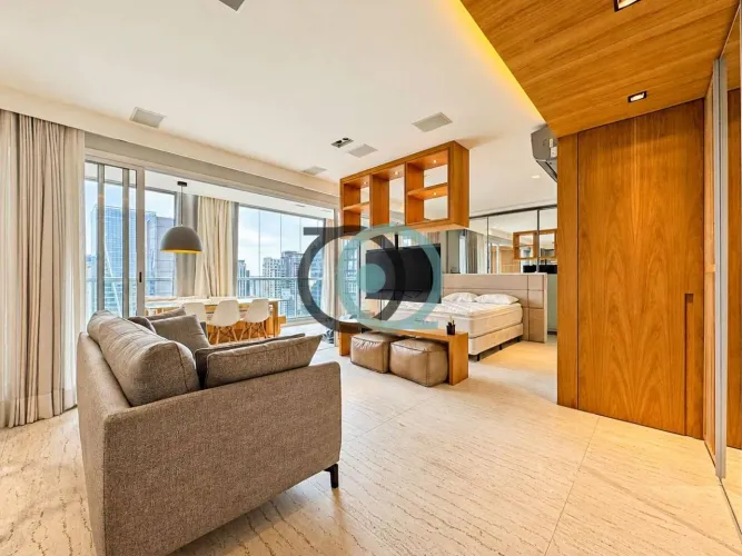 Apartamento com 1 dormitório para alugar, 70 m² por R$ 13.175,00/mês - Itaim Bibi - São Pa