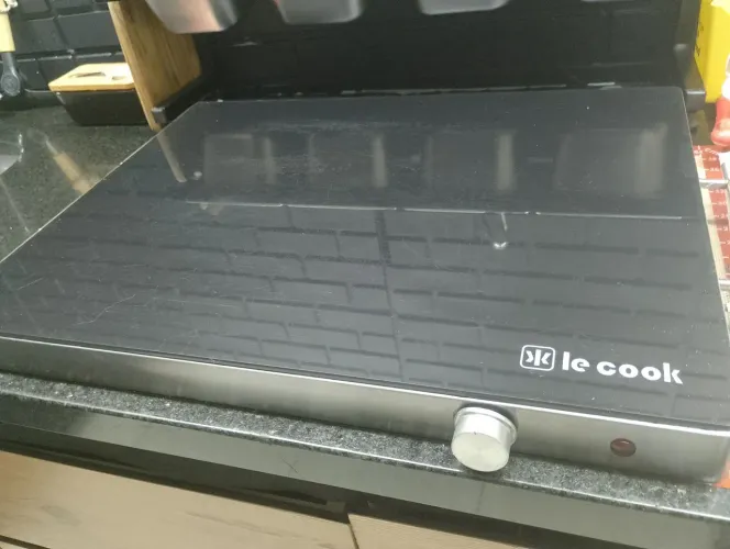 Mesa térmica aquecida le cook