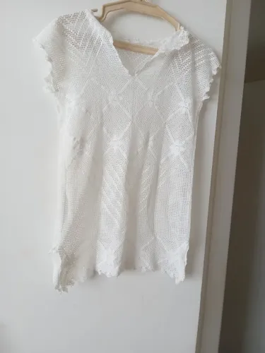 Camiseta de croche
