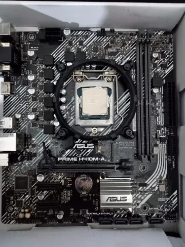 Kit Upgrade i3 10100F + Placa Mãe Asus Prime H410M-A