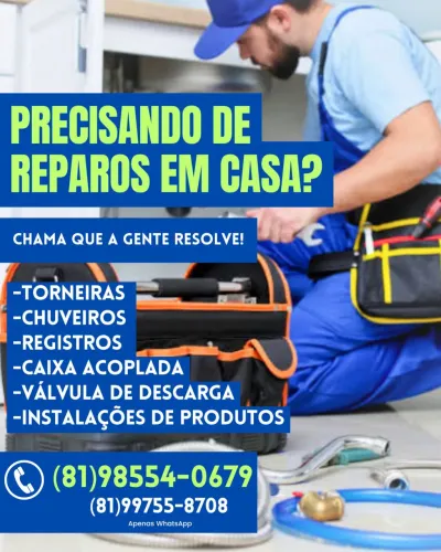 ENCANADOR, serviços e reparos hidráulicos 