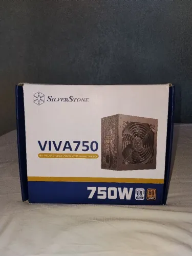 Fonte de Alimentação SilverStone viva 750w Plus Bronze 80 