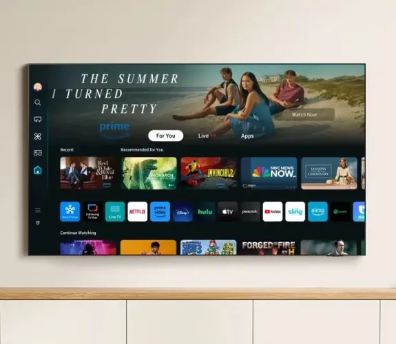 Smart Tv Samsung 32'' Hd Tizen Hdr Wi-fi Hdmi Monitor Bivolt Preta Preto