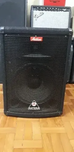 Kit sistema P.A Completo : Caixas de som Antera CP12.1 (Ativa e Passiva) + Mesa Behringer