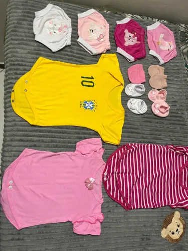 Lote bb menina P M