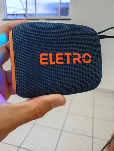 CAIXINHA DE SOM ELETRO COM LED RGB ? SOM + LUZ EM UM SÓ PRODUTO!