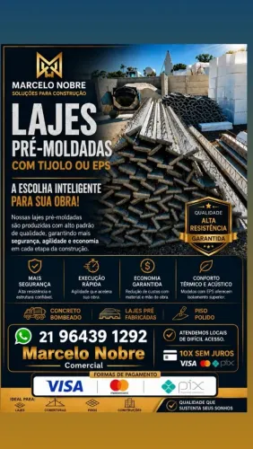 Lajes Pre fabricada ATL Rj