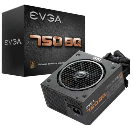 Fonte EVGA 750w 80 Plus Bronze semi modu