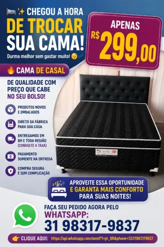 Cama box de casal