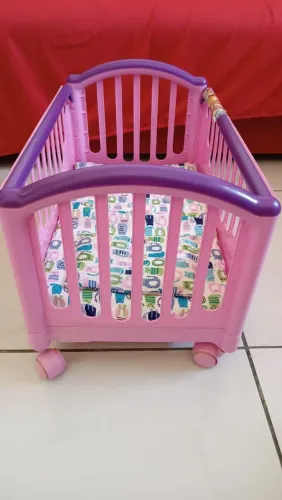 BERÇO MAIS BEBÊ CONFORTO DE BRINQUEDO