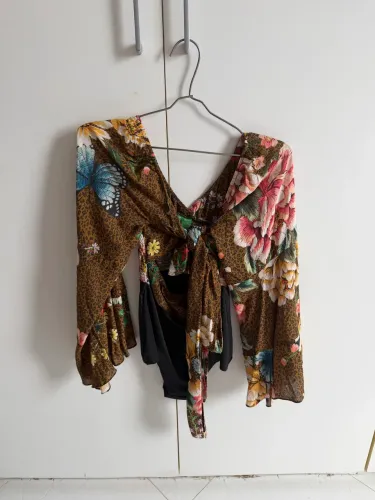 Blusa Body farm oncinha