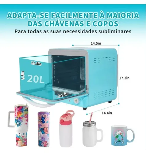Forno de Sublimação Mercolour