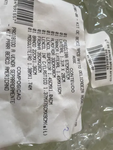 Kit Berço