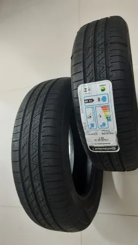 Pneu aro 14 Continental PowerContact 2 Medida 175 /65 R14 Novos! - O Par