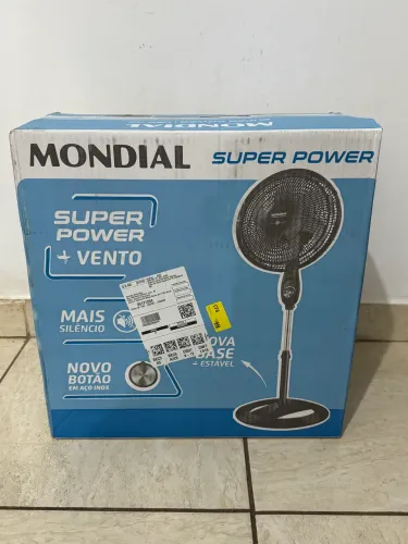 VENTILADOR de coluna MONDIAL 40 cm NOVO LACRADO