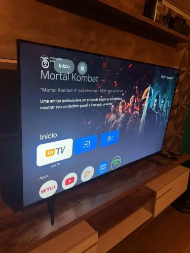 Vendo TV 55k Phillips praticamente nova
