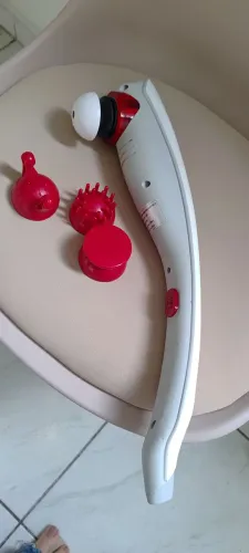 Massageador portátil com infravermelho 