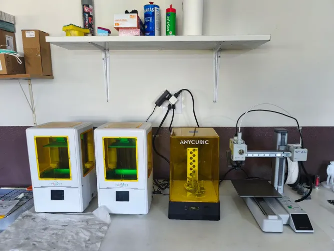 Impressora 3d Anycubic Photon S + Cure