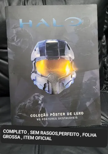 Livro arte poster Halo xbox posters de luxo