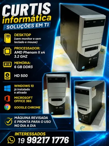 Desktop para sair hoje!!!